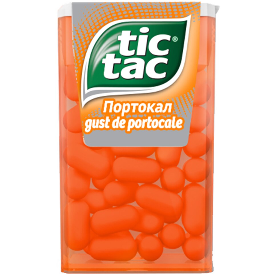 Tic Tac Drajeuri Cu Gust De Portocale 49g Mega Image