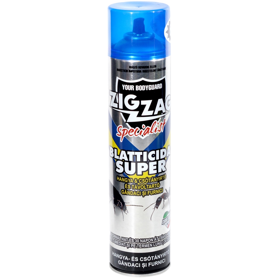 Zig Zag Insecticid Spray Pentru Gandaci Si Furnici 600ml Mega Image