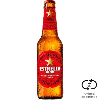 Estrella Damm | Bere blonda  0.33L