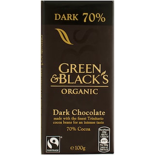 Green&Black's | Ciocolata bio neagra cu 70% cacao 100g