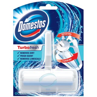 Domestos | Odorizant toaleta Rim Block Turbo Fresh Pine 32g