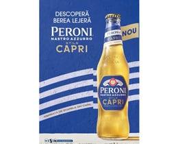 Peroni Nastro Azzurro | Stile Capri | Bere blonda 0.33L