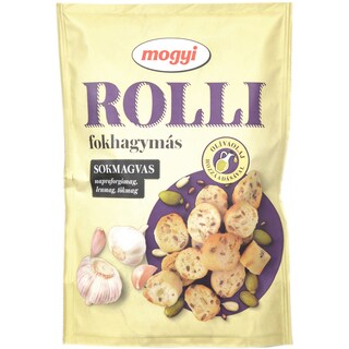 Mogyi | Rolli | Paine prajita cu seminte si aroma de usturoi 90g