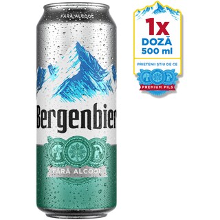 Bergenbier | Bere blonda fara alcool 0.5L