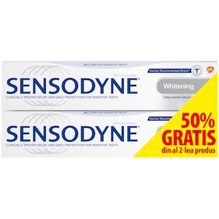 Sensodyne | Pachet cu pasta de dinti 100ml+100ml
