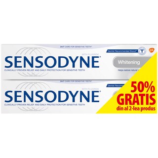 Sensodyne | Pachet cu pasta de dinti 100ml+100ml