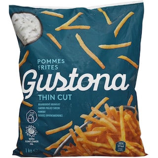 Gustona | Cartofi prajiti subtiri 1kg