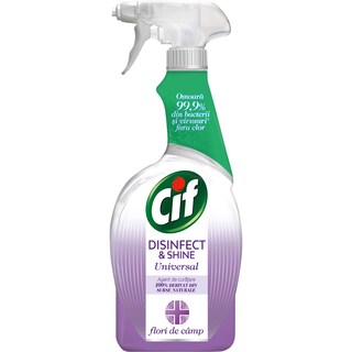 Cif | Desinfect&Shine | Dezinfectant pulverizator Flori de camp