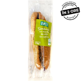 Mega Apetit | Sandwich cu muschi de vita la cuptor 170g