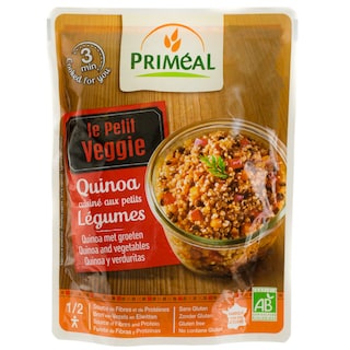 Primeal | Quinoa bio cu legume 220g