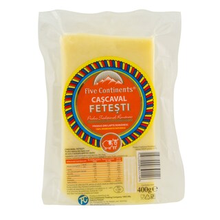 Five Continents | Cascaval Fetesti 400g