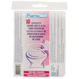 Pharmadoct | Hartie pentru colacul de WC 10 bucati