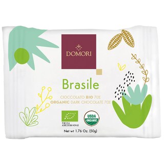 Domori | Ciocolata bio neagra 70% Brazilia 50g