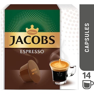 Jacobs | Cafea Espresso, 14 capsule