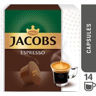 Jacobs | Cafea Espresso, 14 capsule