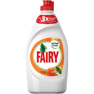 Fairy | Detergent vase cu parfum de portocala si lemongrass 450ml