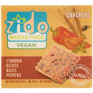 Zido | Biscuiti cu rosii si ardei 72g