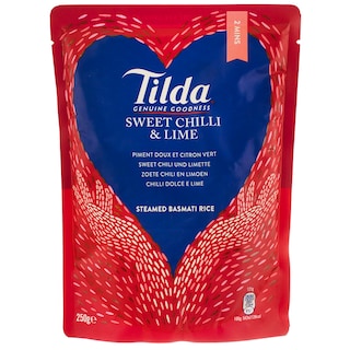 Tilda | Orez basmati cu ardei dulce si lime 250g