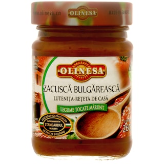 Olinesa | Zacusca bulgareasca reteta de casa 250g