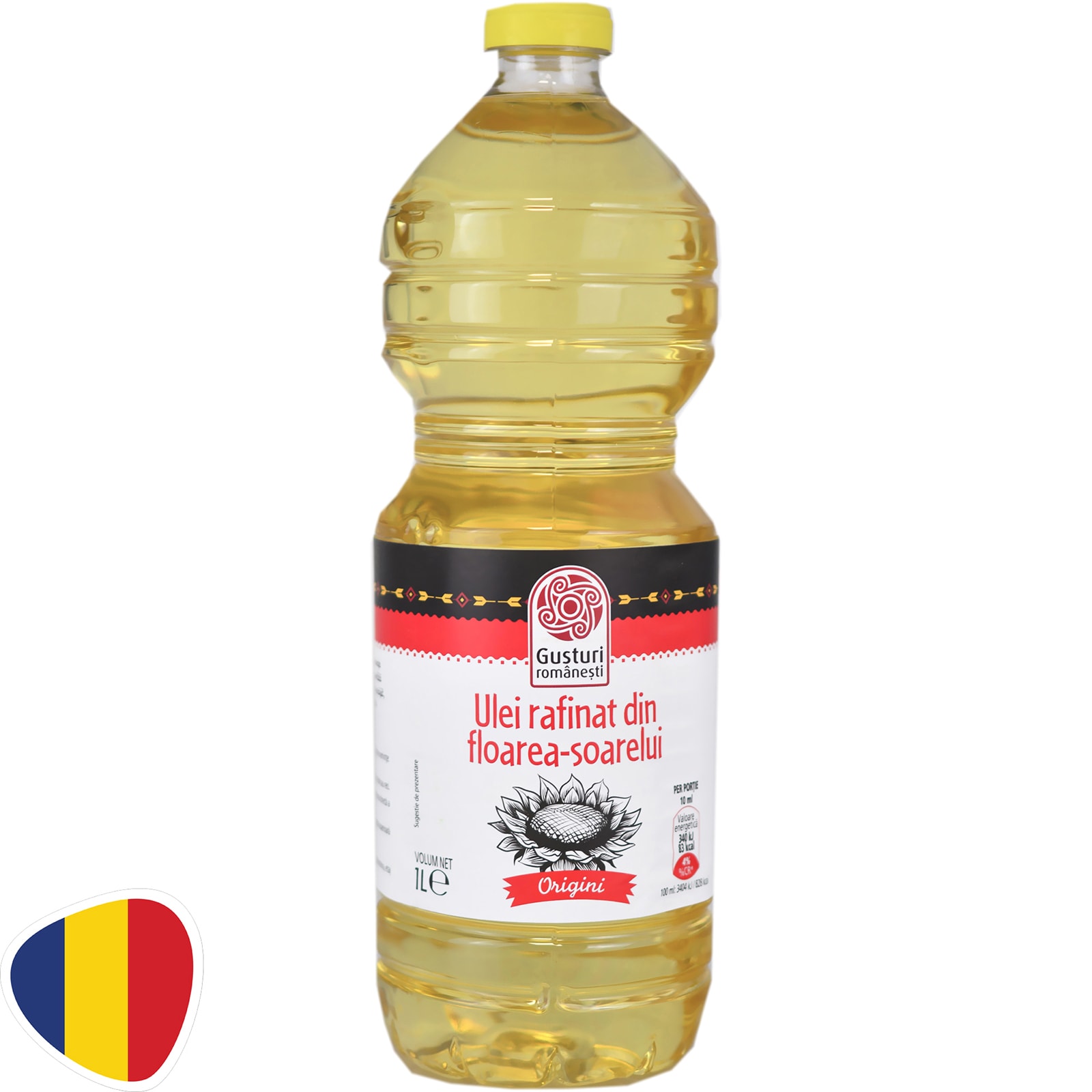 Gusturi romanesti | Ulei rafinat din floarea-soarelui 1L | Mega-image