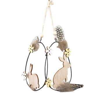 Delhaize | Decoratiune iepure de agatat