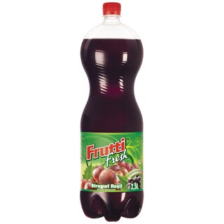 Frutti Fresh | Bautura racoritoare carbogazoasa cu aroma de struguri rosii 2.5l