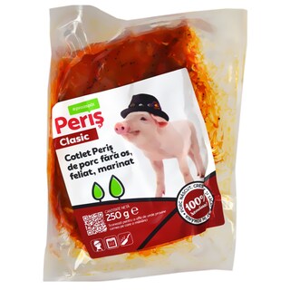 Peris | Cotlet de porc fara os, feliat, marinat 250g