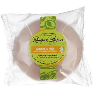 Rampal Latour | Sapun rotund cu migdale si miere bio 100g