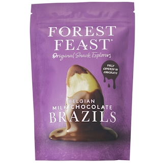 Forest Feast | Nuci braziliene in ciocolata belgiana cu lapte 120g