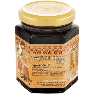 Vrancioaia | Dulceata de coacaze rosii 230g