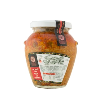 Gusturi romanesti | Zacusca de peste cu ciuperci 300g