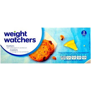 Weight Watchers | Biscuiti cu portocale si merisoare  114g