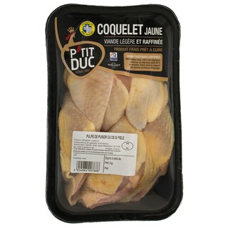 Savel | Petit Duc | Pulpe de puisor cu os si piele Coquelet Jaune