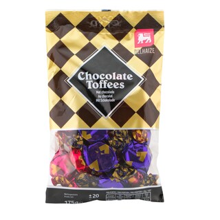 Delhaize | Caramele cu aroma de ciocolata 175g