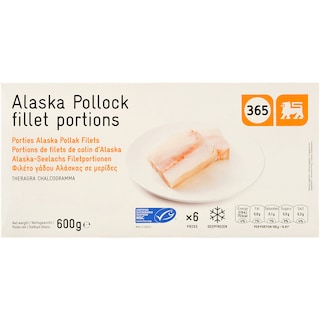 365 | Cod de Alaska portionat 600g