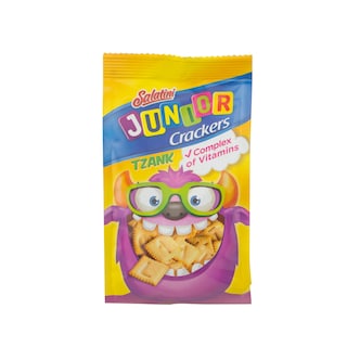 Salatini | Biscuiti Junior Crackers cu cifre si litere 80g