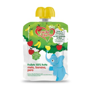 Cuore Di Frutta | Smoothie mar ,banana, pere organice 90g