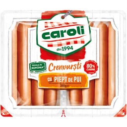 Crenvursti cu piept de pui  280g