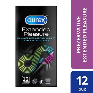 Durex | Prezervative Extended Pleasure 12 bucati