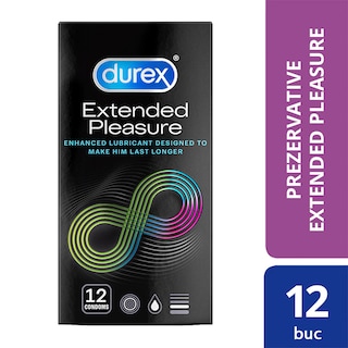 Durex | Prezervative Extended Pleasure 12 bucati