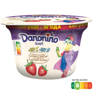 Danonino | Iaurt cu capsuni 150g