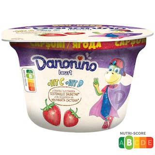 Danonino | Iaurt cu capsuni 150g
