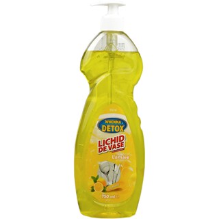 Whenna Detox | Detergent vase cu lamaie 750ml