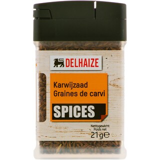 Delhaize | Seminte de chimen la cutie de plastic 21g