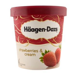 Haagen-Dazs | Inghetata cu capsuni si frisca 500ml