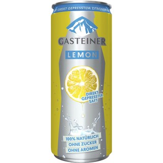 Gasteiner | Bautura carbogazificata cu suc de lamaie 330ml