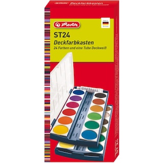 Herlitz | Acuarele detasabile cu pensula