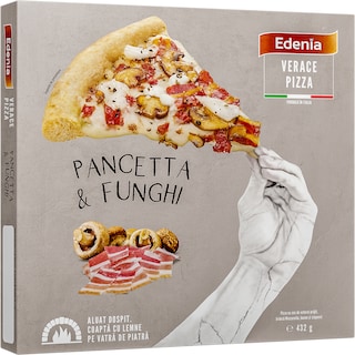 Edenia | Pizza Verace Pancetta & Funghi 432g