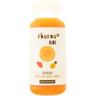 Frufru | Suc presat la rece din pepene galben, ananas si mango 0.200l