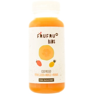Frufru | Suc presat la rece din pepene galben, ananas si mango 0.200l